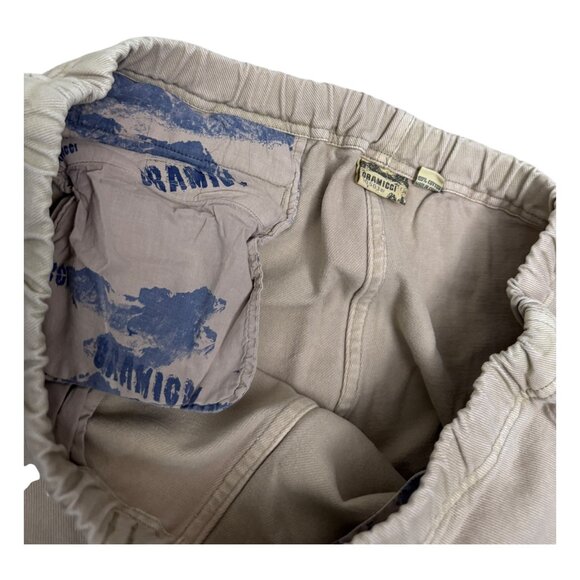 GRAMICCI Khaki Relaxed Fit Tan Casual Baggy Streetwear Vintage Pants Mens XL - Picture 4 of 9